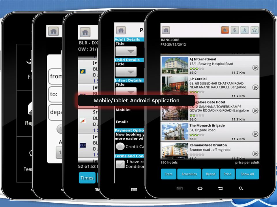 1 Mobile/Tablet Android Application