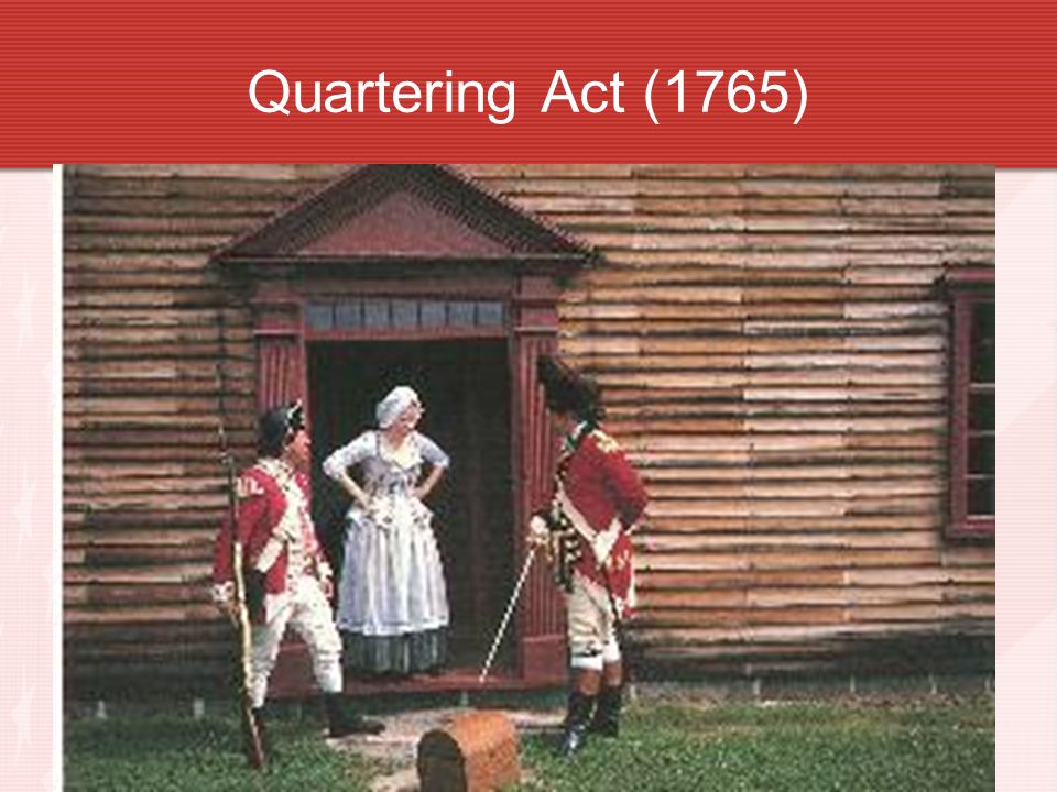 Quartering Act (1765)