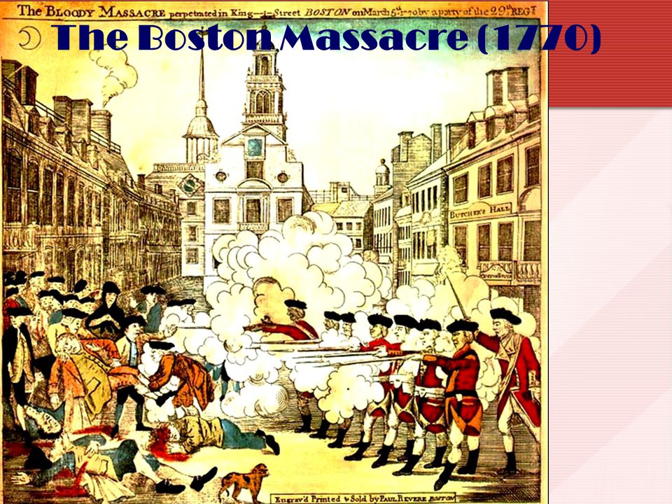 The Boston Massacre (1770)