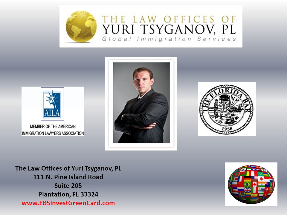 com/ The Law Offices of Yuri Tsyganov, PL 111 N.