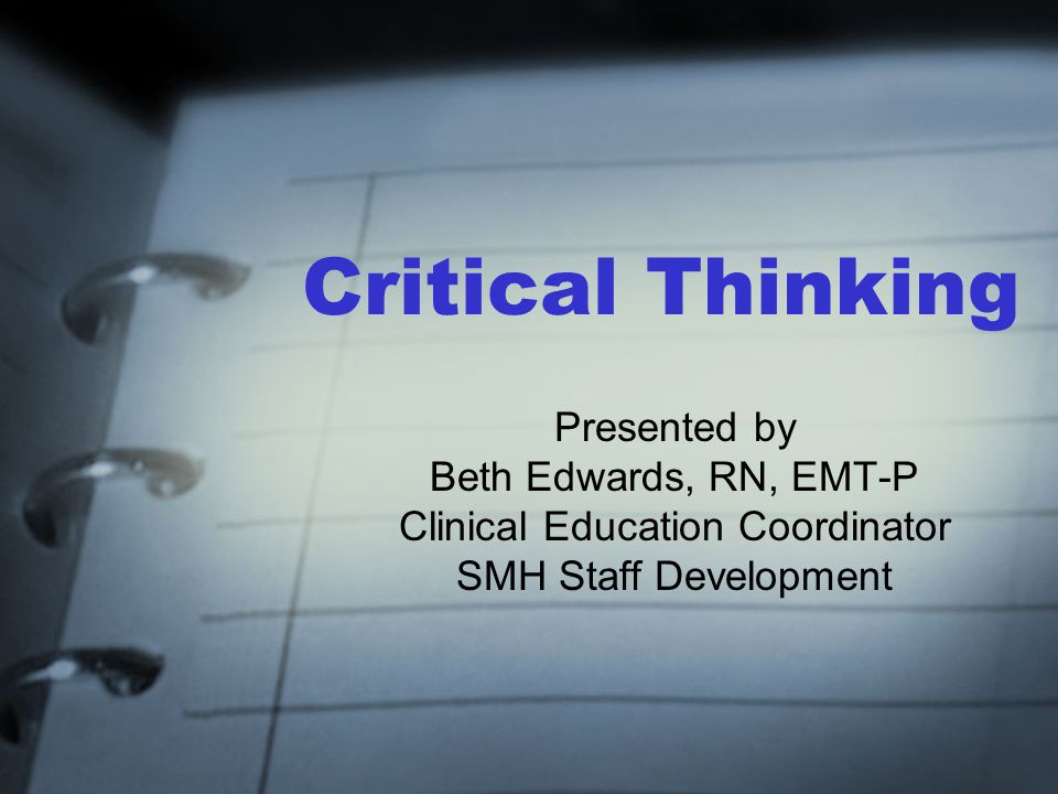 teaching critical thinking skills to nursing students Former uthsc instructor’s startup uses games to develop critical thinking skills in nursing students teaching to the next level of critical thinking. teaching critical thinking skills to nursing students Former uthsc instructor’s startup uses games to develop critical thinking skills in nursing students teaching to the next level of critical thinking.