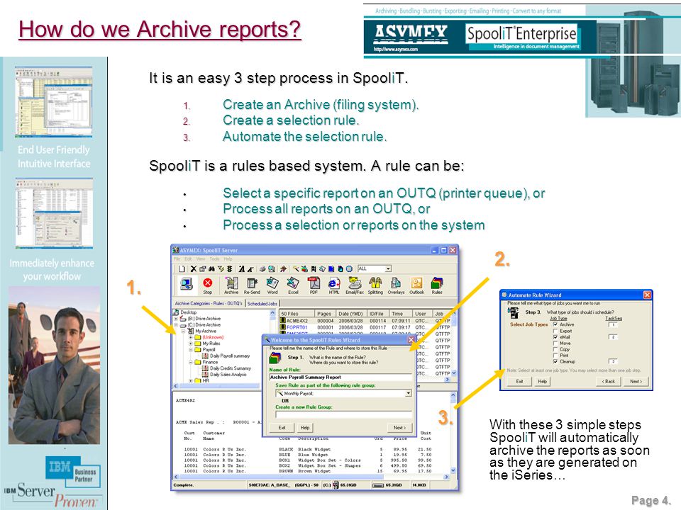 How do we Archive reports It is an easy 3 step process in SpooliT.