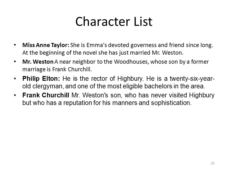 Jane Austen Essay Topics