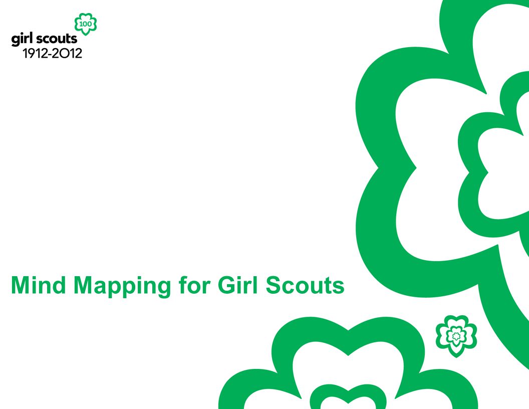 Mind Mapping for Girl Scouts