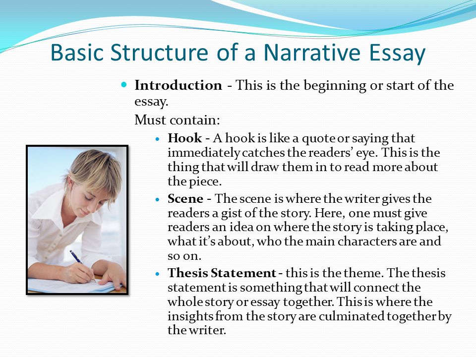 basic parts of a narrative essay basic parts of a narrative essay