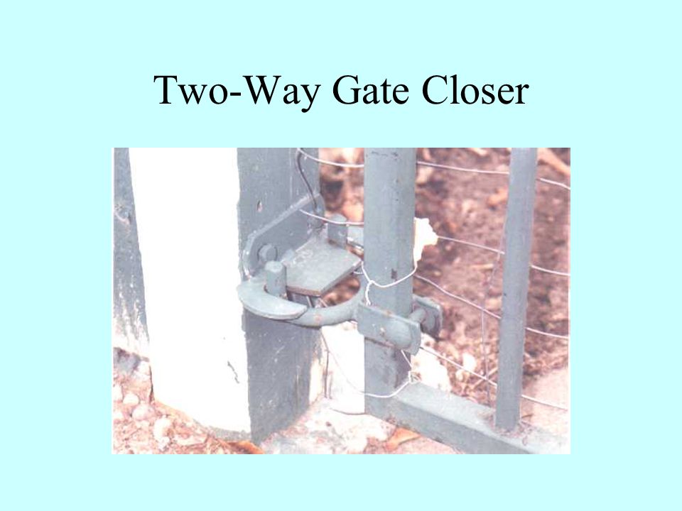 Two-Way Gate Closer