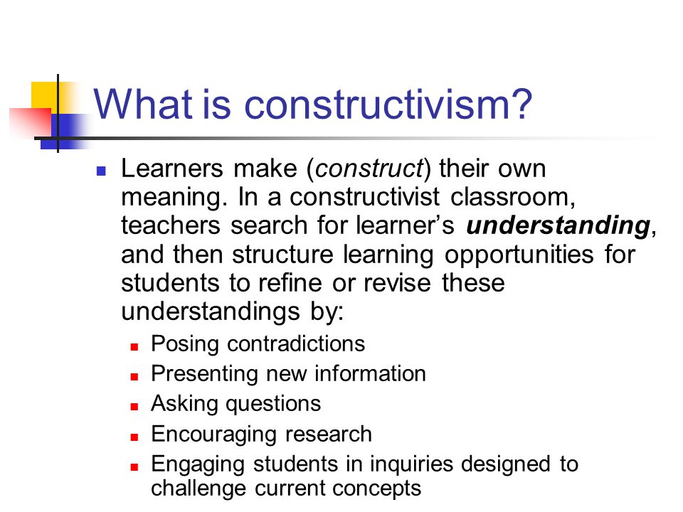 constructivist teaching