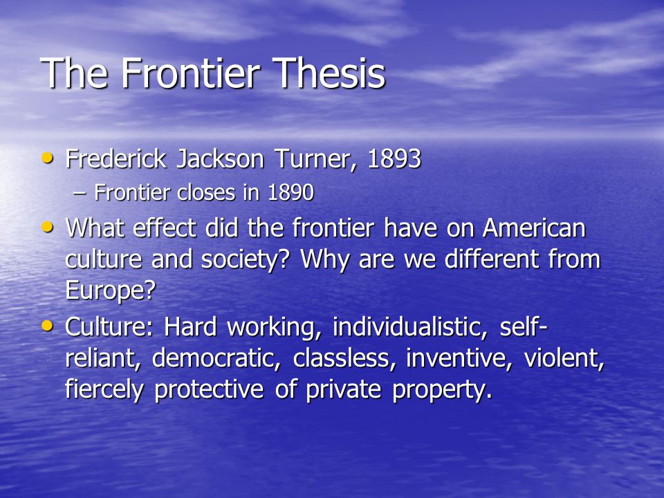 what is the essence of the turner thesis Answer to running head: marriage research 1 marriage among african americans: what the research reveals cynthia turner grand canyon university psy-550 march 2. what is the essence of the turner thesis Answer to running head: marriage research 1 marriage among african americans: what the research reveals cynthia turner grand canyon university psy-550 march 2.