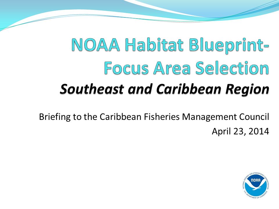 Briefing to the Caribbean Fisheries Management Council April 23, 2014