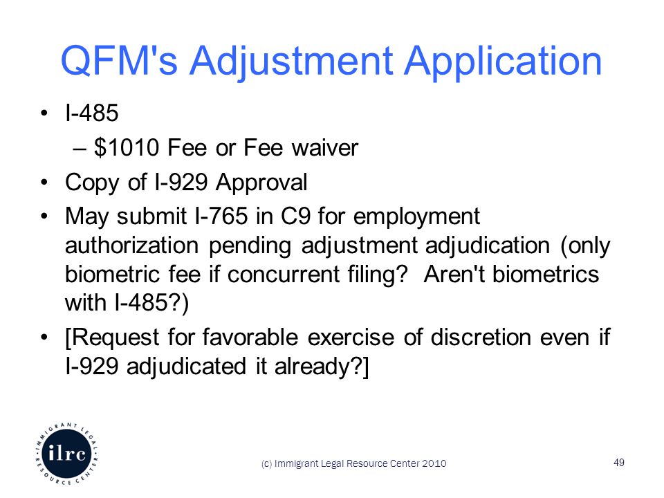assisting family members through the u nonimmigrant status process who may file form i 765 c9