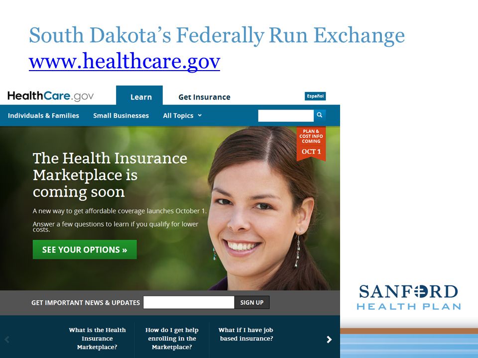 South Dakota’s Federally Run Exchange