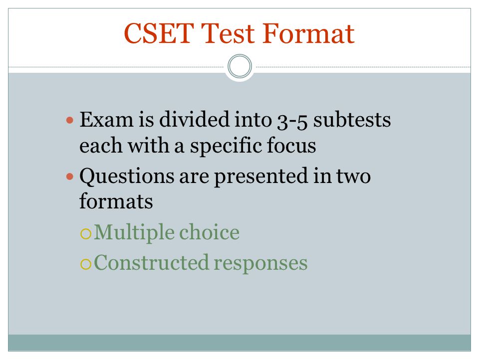 Cset subtest 1 essay questions