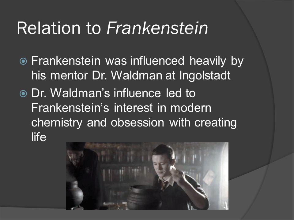 Thesis statement for the book frankenstein