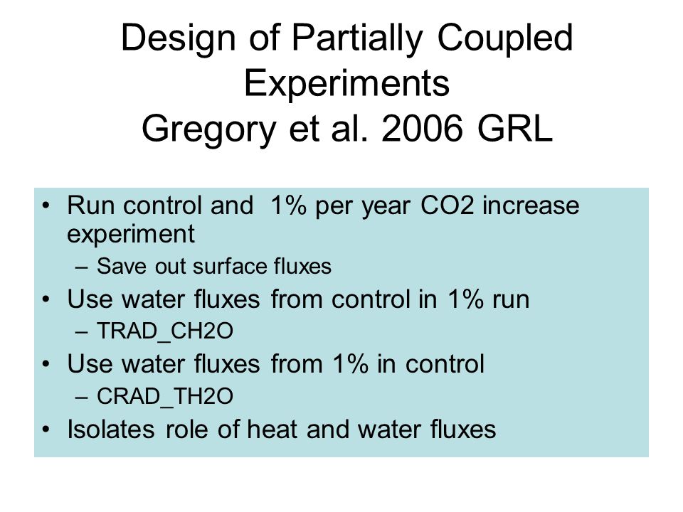 Design of Partially Coupled Experiments Gregory et al.