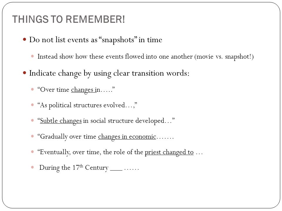 an introduction to the free response essay format continuity and social structure essay