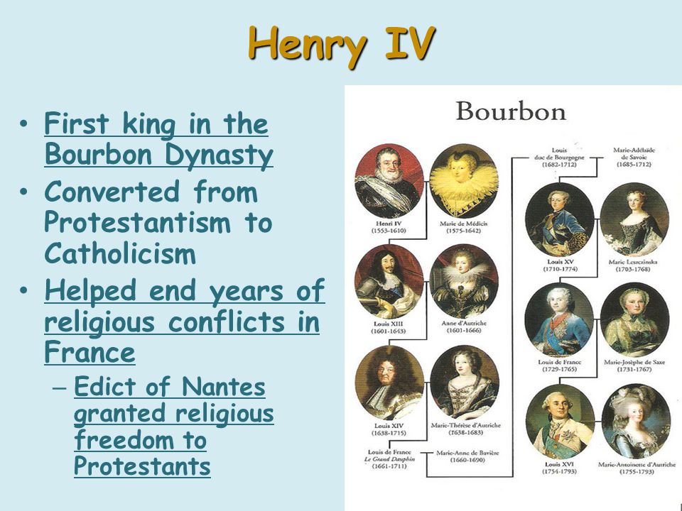 bourbon dynasty