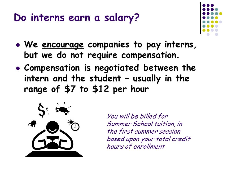 do interns get paid