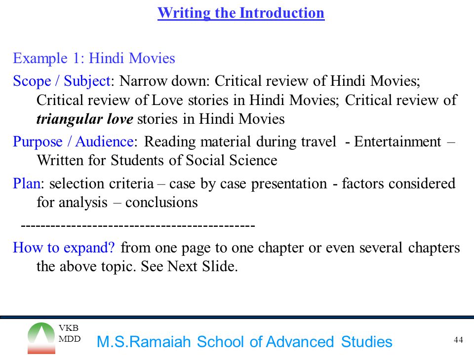 How To Write The Introduction Of Your Dissertation