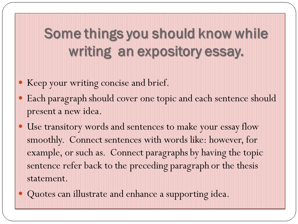 Keep your writing concise and brief.