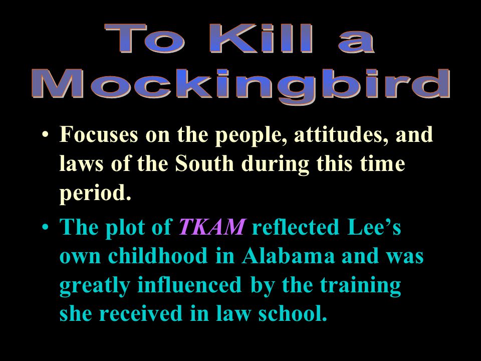 Focuses on the people, attitudes, and laws of the South during this time period.