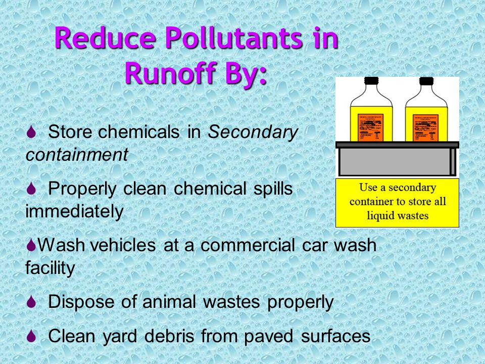 You can prevent Runoff problems!