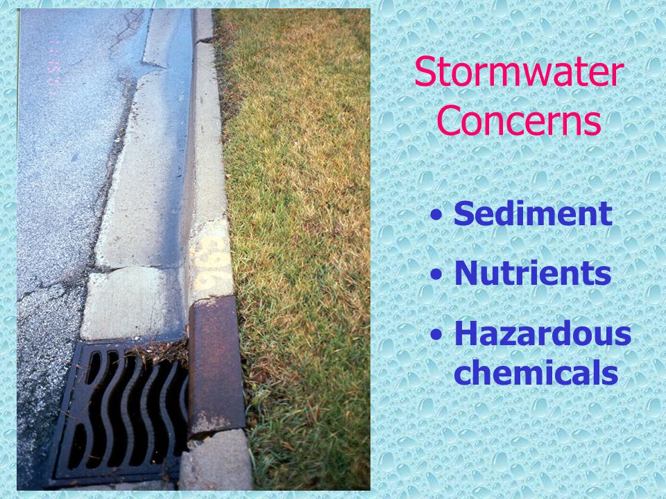1.Reducing pollutants in runoff Pesticides and chemicals Pet and animal wastes Automotive wastes Winter salts and deicers Grass clippings and yard wastes 2.Controlling runoff Preventing soil erosion Minimizing paved surfaces Basement flood protection Roof drainage Landscaping