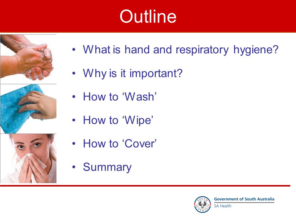 What is hand and respiratory hygiene. Why is it important.