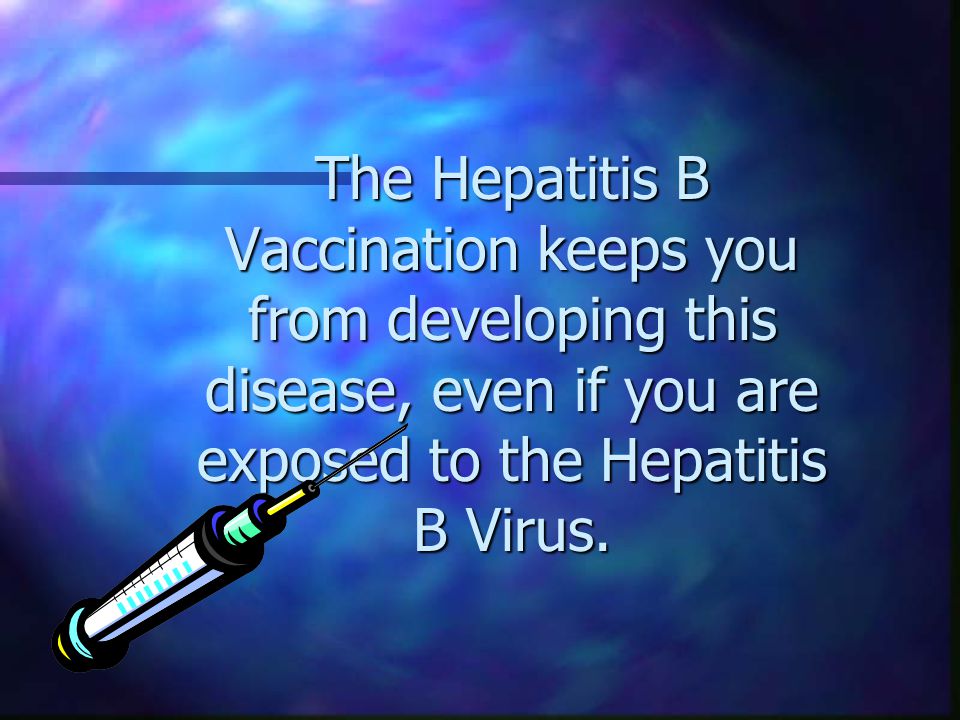 Hepatitis B Vaccinations