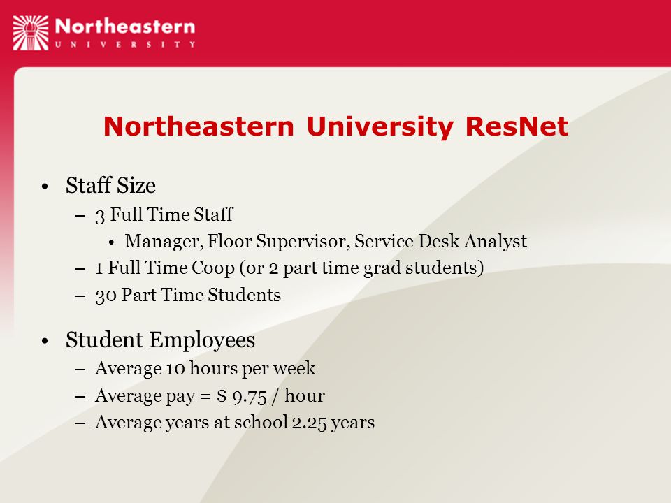 Northeastern University Location 67 Acres In Heart Of Downtown 4 Northeastern University Resnet