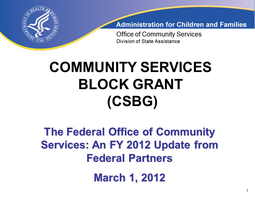 office of community services