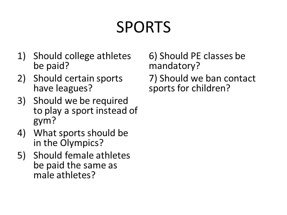 should college athletes have to stay College athletes who already receive scholarship money should not be paid by their school to play sports according to the national collegiate athletic association, student-athletes already get plenty of gratuities. should college athletes have to stay College athletes who already receive scholarship money should not be paid by their school to play sports according to the national collegiate athletic association, student-athletes already get plenty of gratuities.