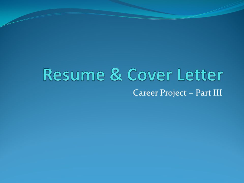 Essential question for resume writing