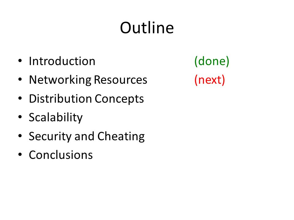 aspects of networking in multiplayer computer games j smed t networking resources
