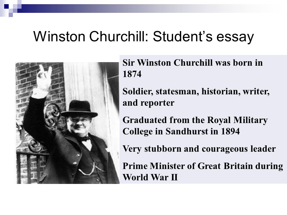 Winston Churchill