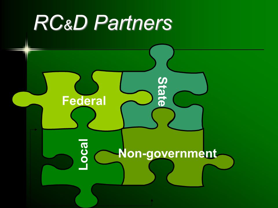 RC & D Partners Federal State Local Non-government