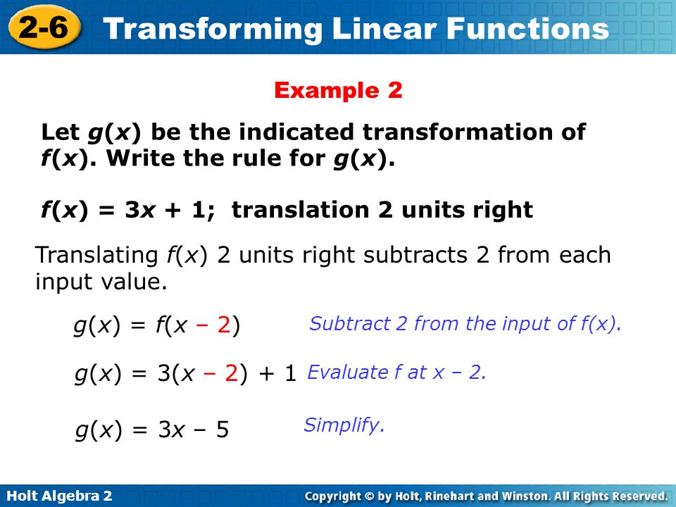 Printables Linear Functions Worksheet Algebra 2 algebra 2 transforming linear functions worksheet intrepidpath holt bellwork give the