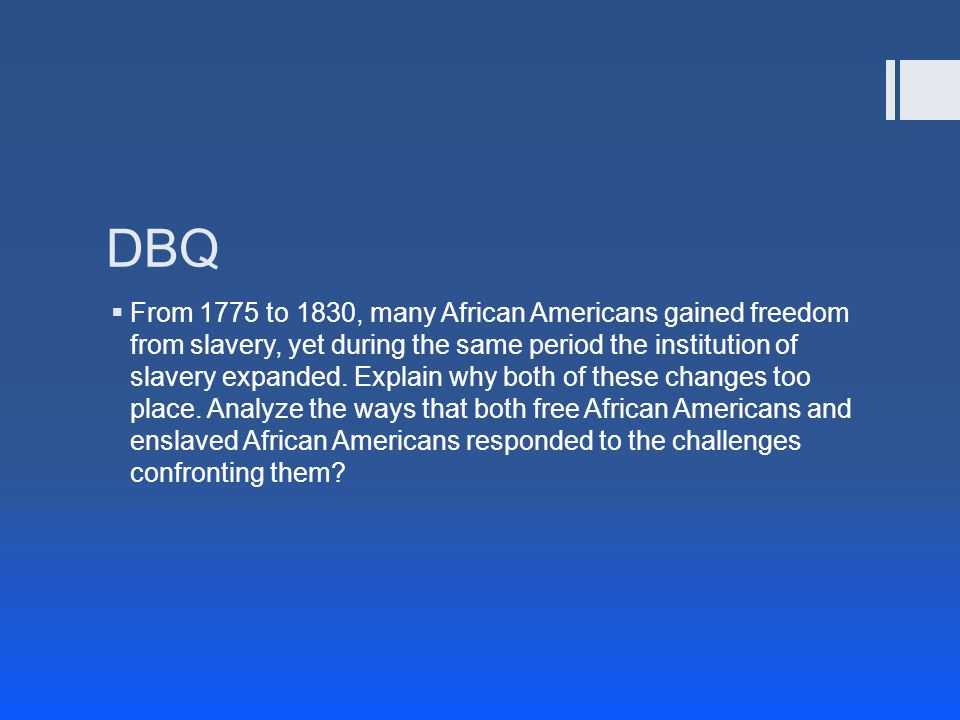 dbq american and muslim slavery dbq american and muslim slavery