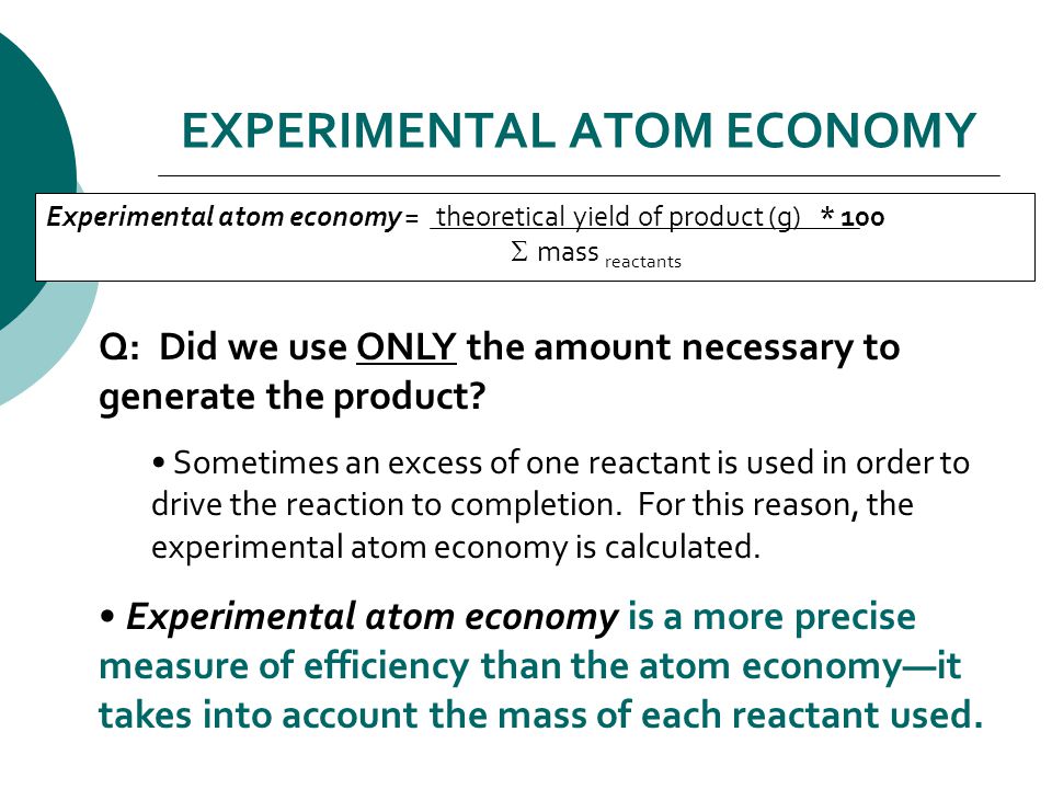 Exp 13 Calculation Chromatographic And Spectral Applications Experimental Atom Economy Theoretical Yield Of Product G 100