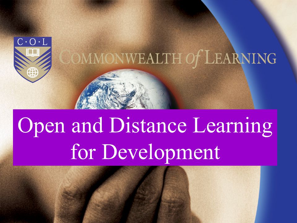 Open and Distance Learning for Development