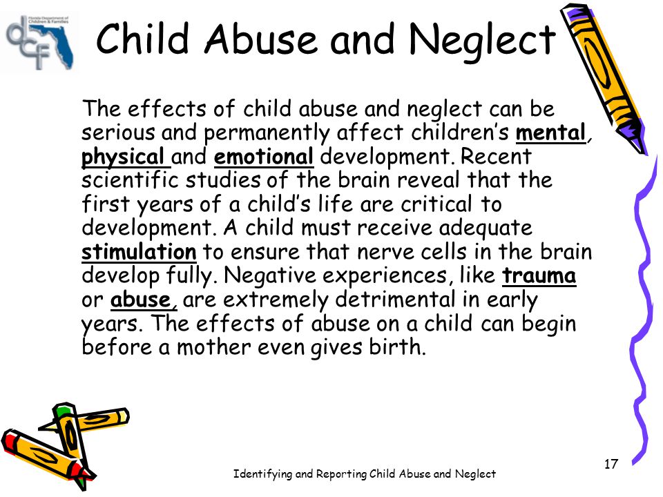 Essay on child abuse effects