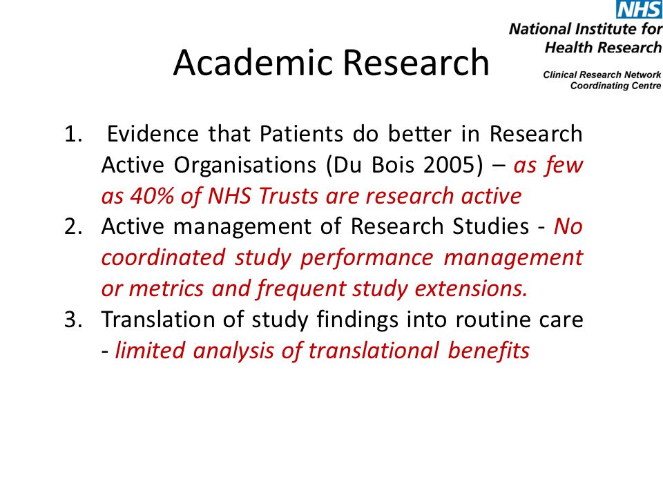 Academic Research 1.