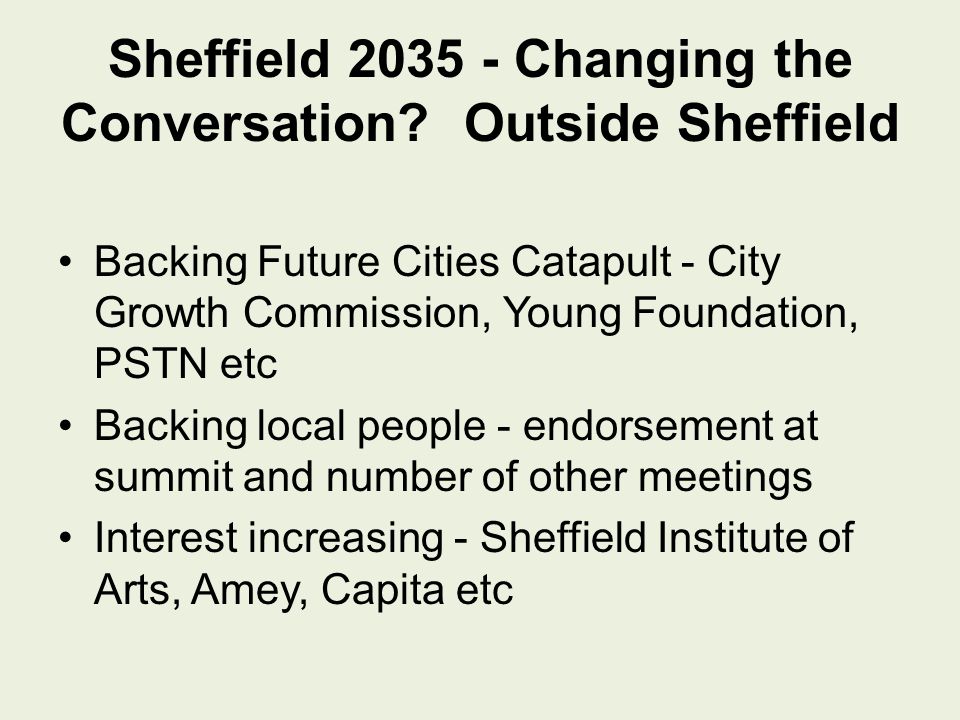 Sheffield Changing the Conversation.