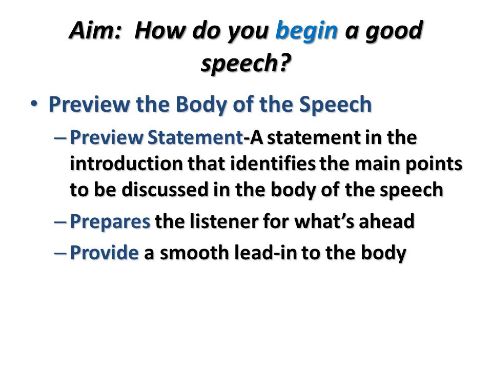 topics to do a speech on