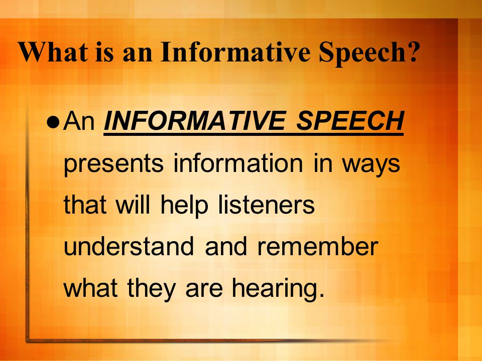 informative speech videos informative speech videos