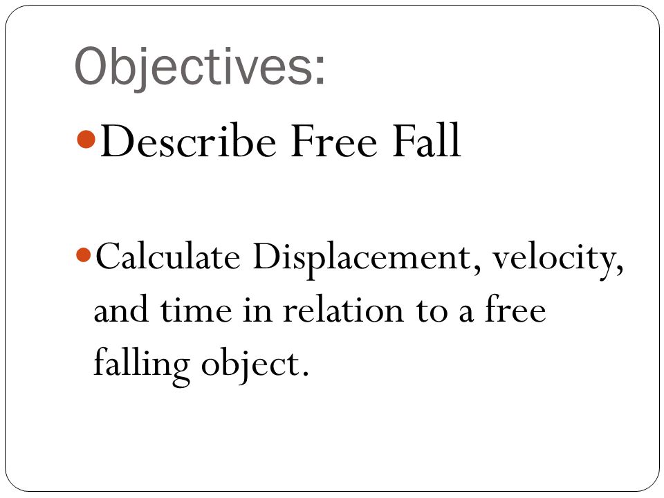 Free Fall Equation Solving For Time Jennarocca Free Fall Equation Solved For Time Talkchannels