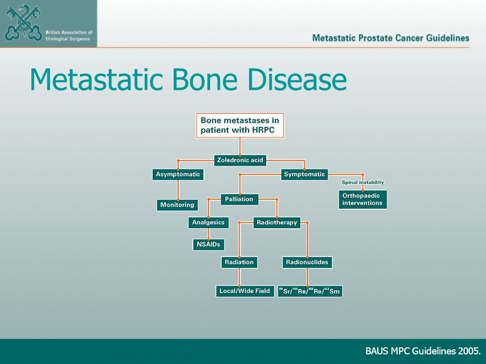 Metastatic Bone Disease BAUS MPC Guidelines 2005.