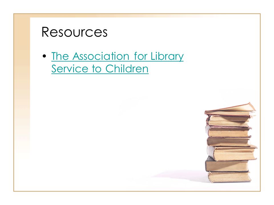 Resources The Association for Library Service to ChildrenThe Association for Library Service to Children