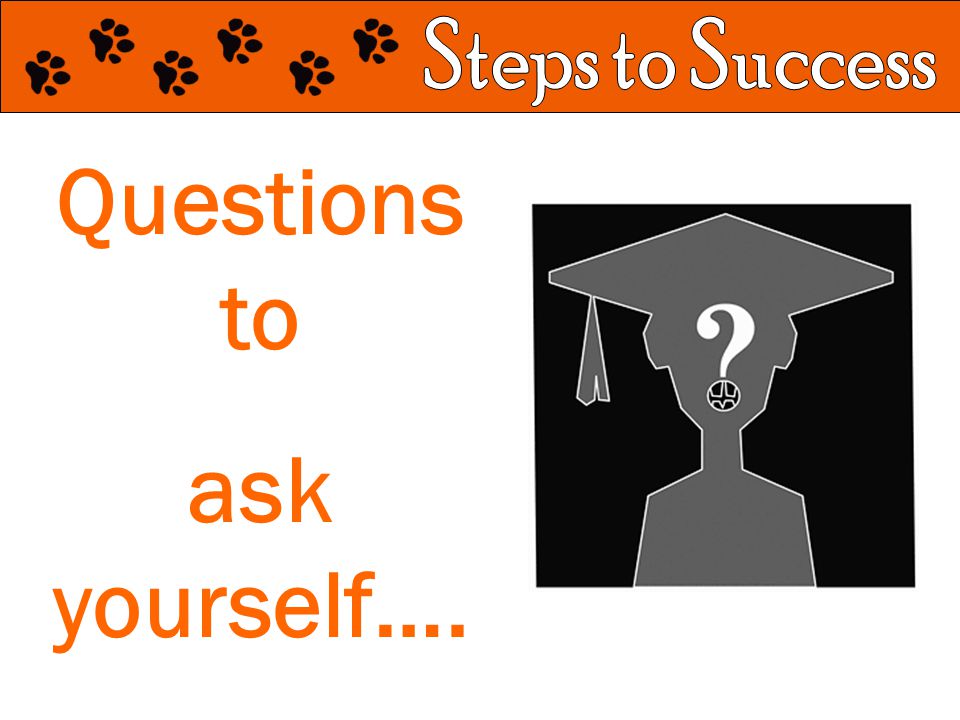 Questions to ask yourself….