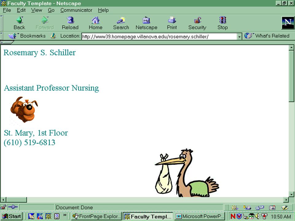 professor office hours template