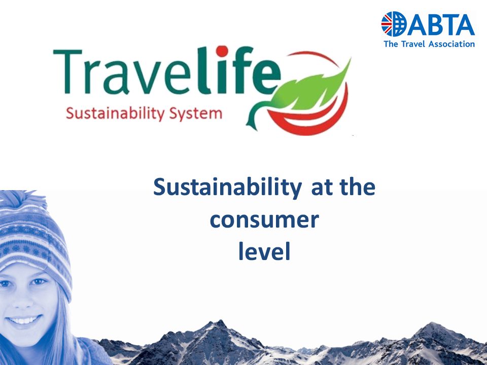Sustainability at the consumer level